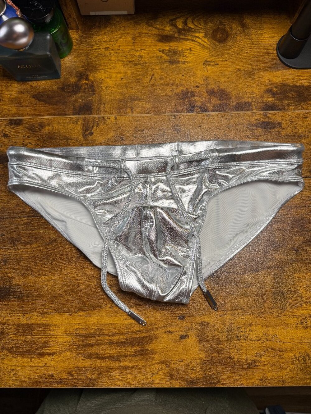 2eros V30 Swim Brief - MetaLux Silver